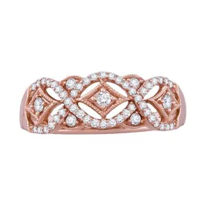 1/3 CTW Diamond Ring in 10KT Rose Gold