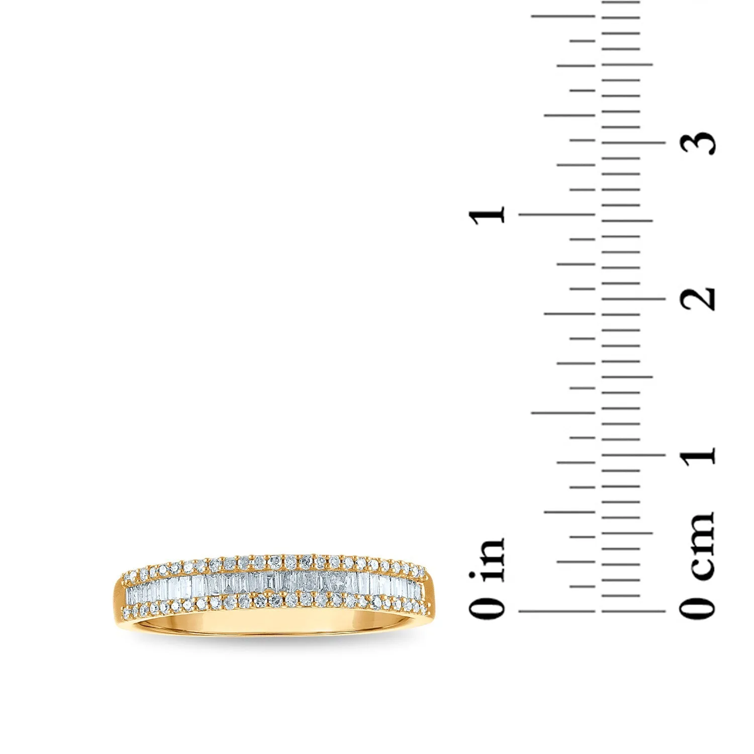 1/4 CTW Diamond Fashion Ring in 10KT Yellow Gold