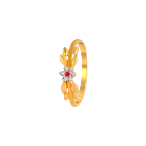 22k Unique Gold Ring Design For Everyday Wear