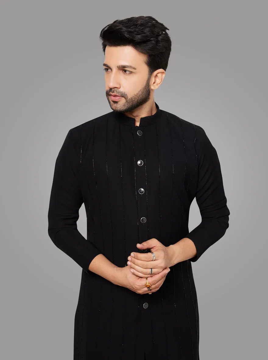 Black Kurta Pajama | TULA