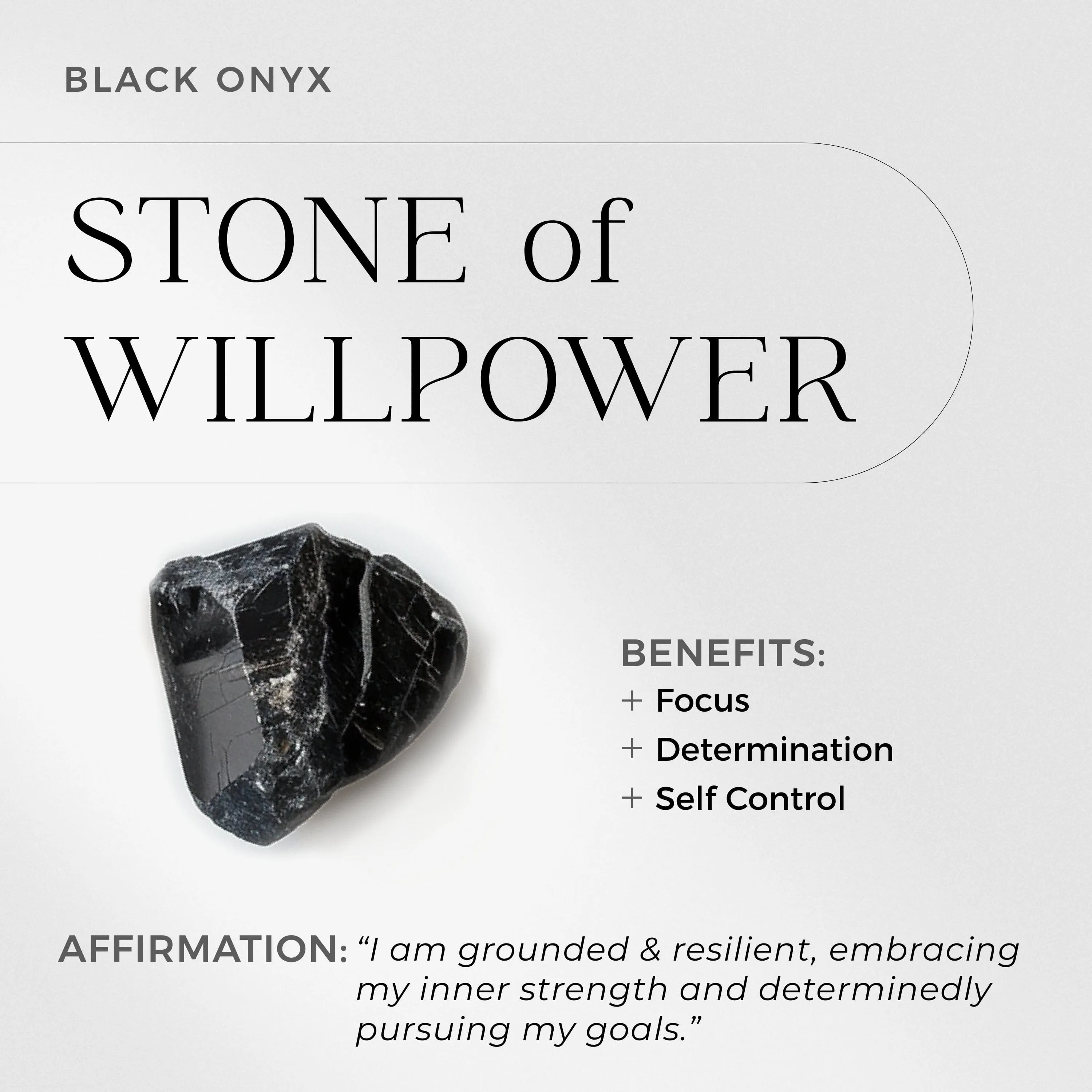 Black Onyx Unisex Ring - Individualist