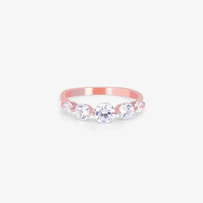 Blush Rose Gold Ring