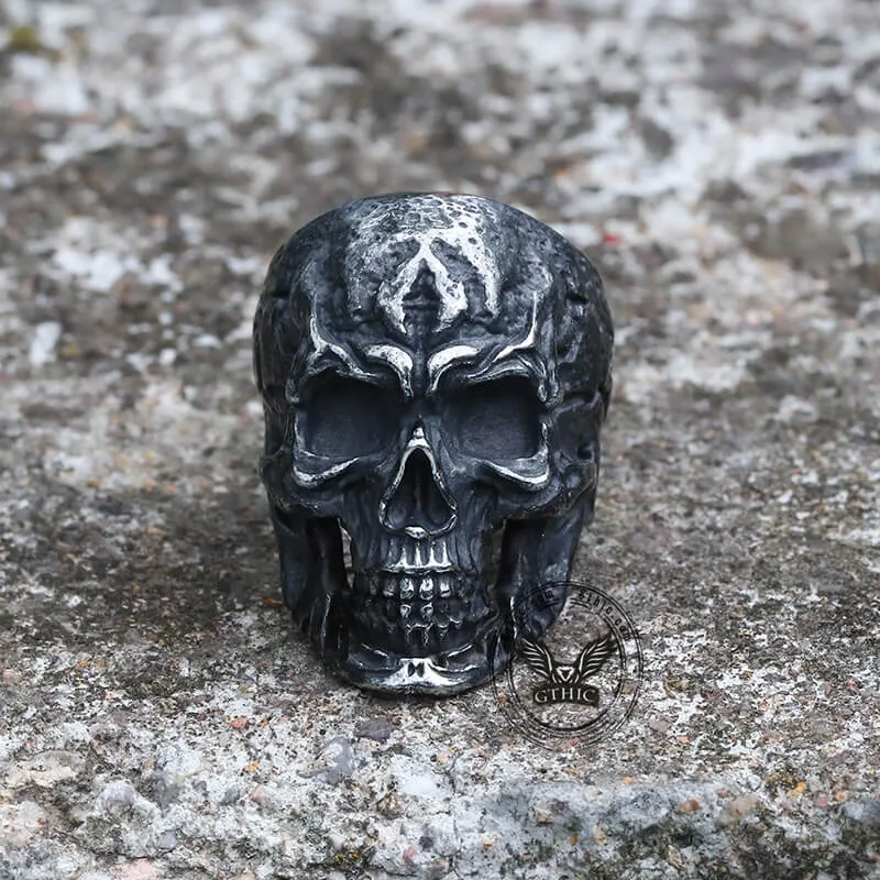 Classic Skull Stainless Steel Ring