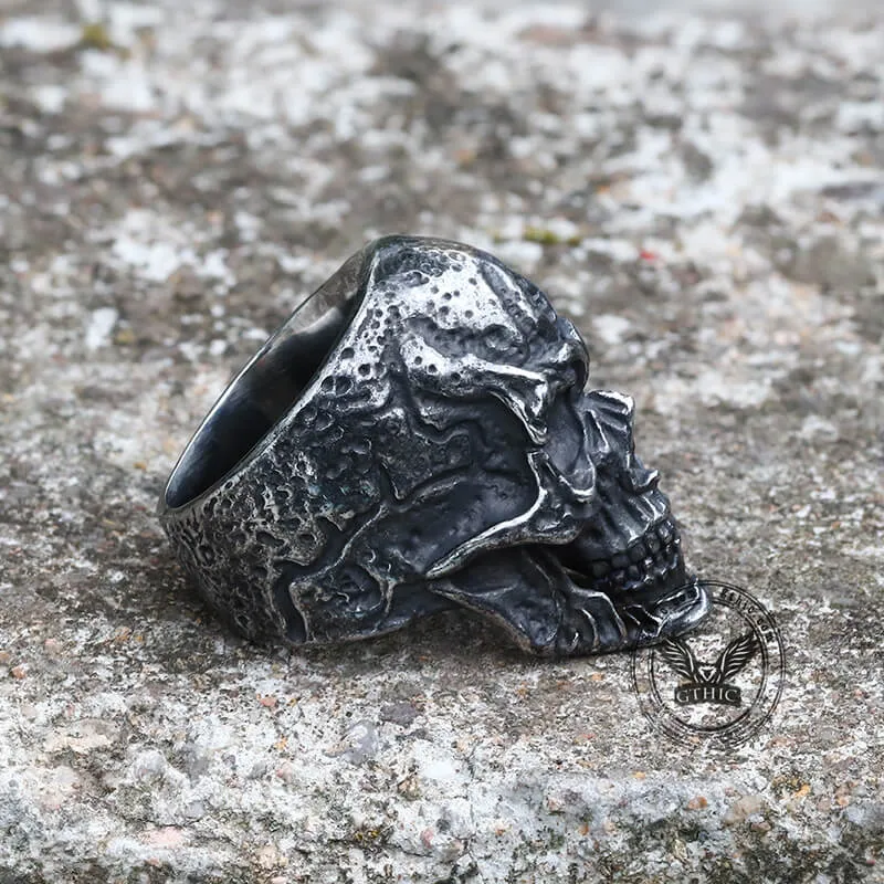 Classic Skull Stainless Steel Ring