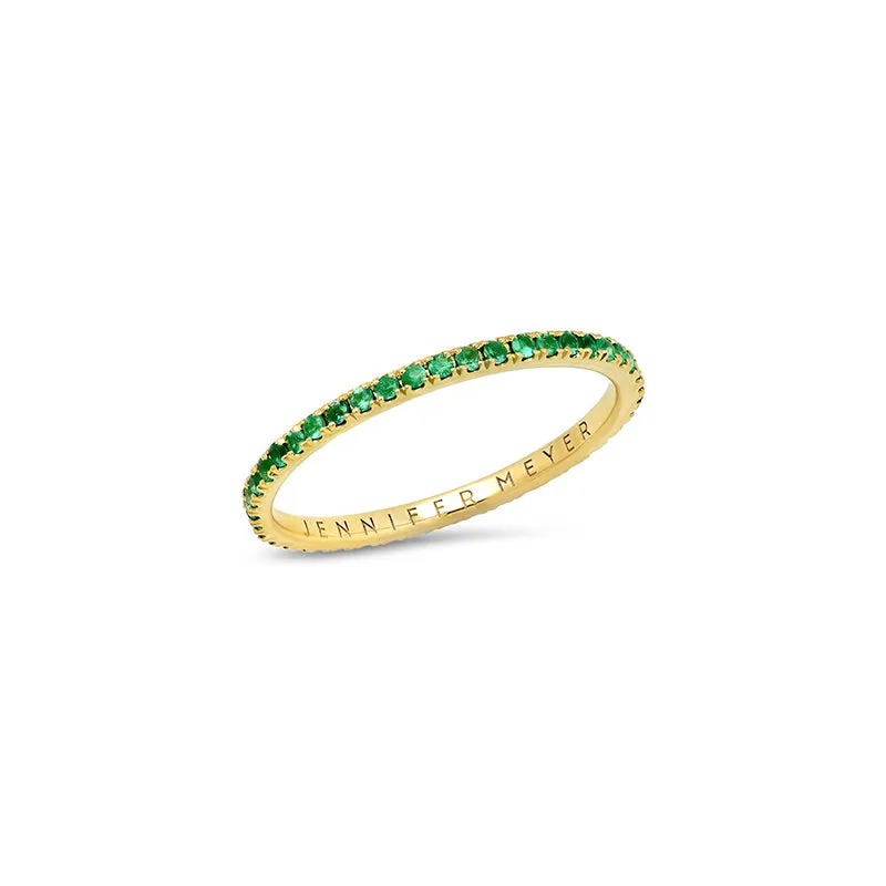 Emerald Eternity Band