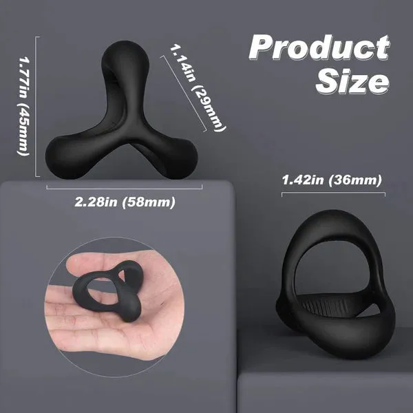 EnduroFlex Plus - 1.14-Inch Silicone Erection Enhancer Cock Ring