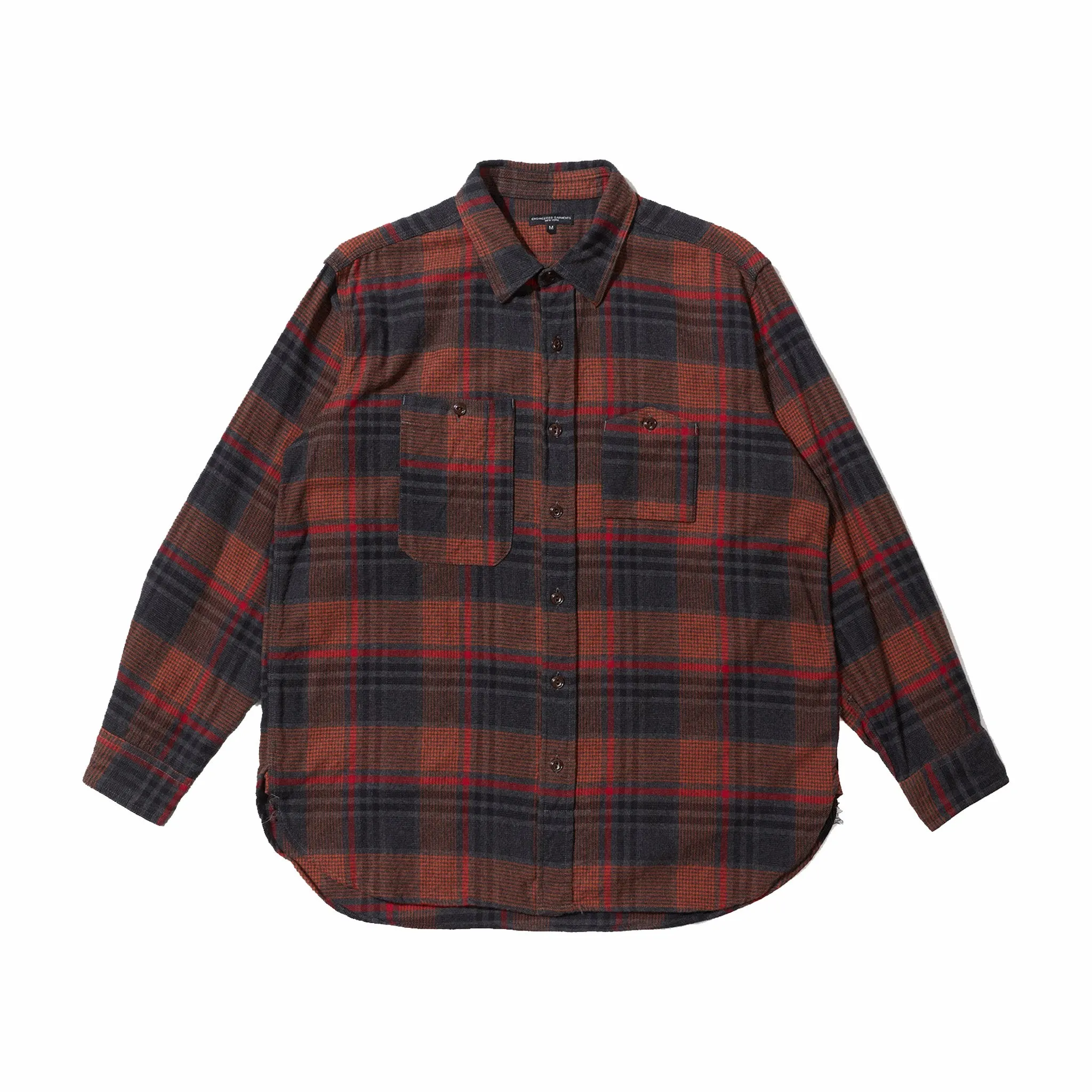 Engineered Garments Work Shirt (Orange/Red)