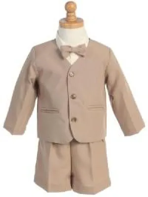 Eton and Shorts Style G740 Khaki   Jacket  Shorts  Set