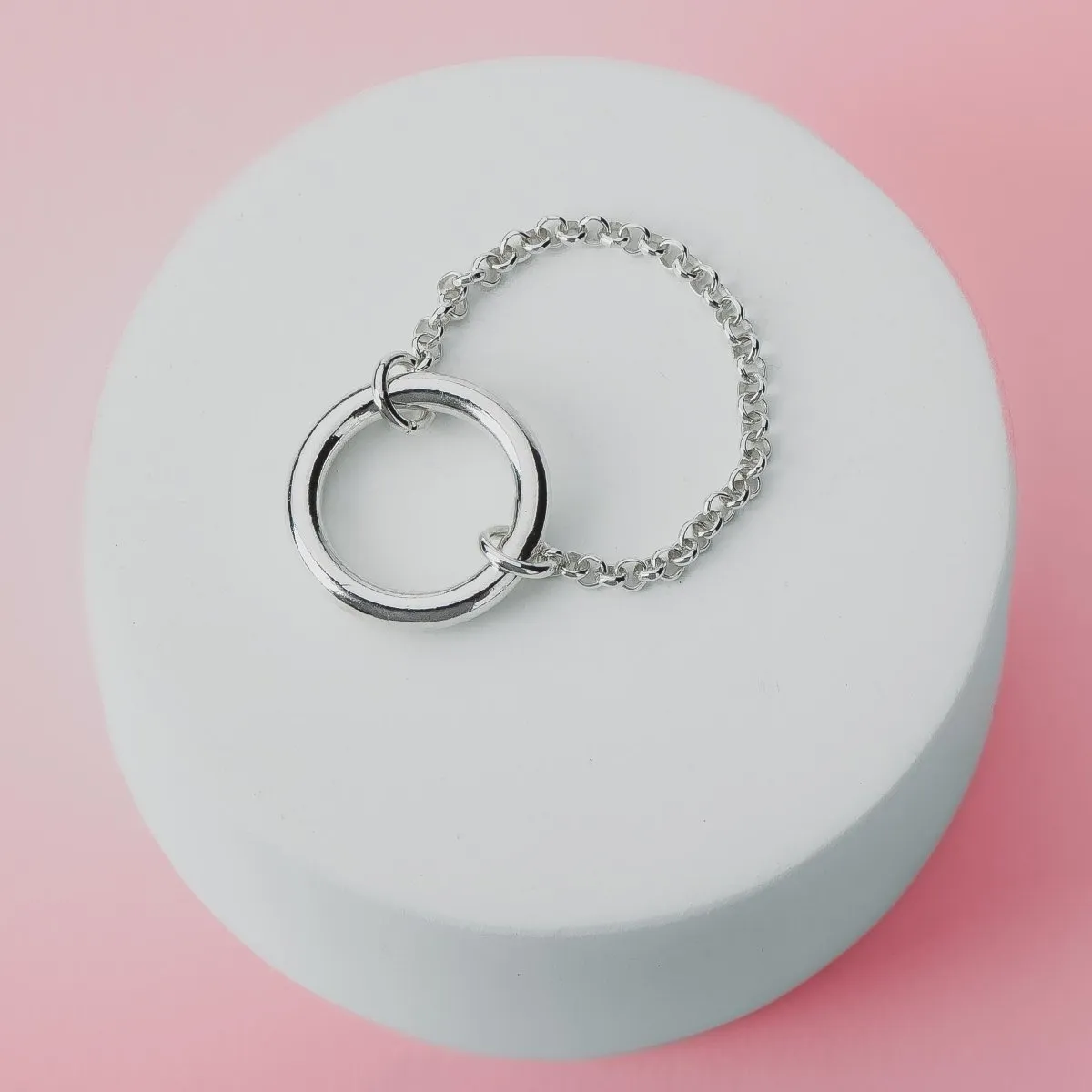 Forever Connected Chain Ring