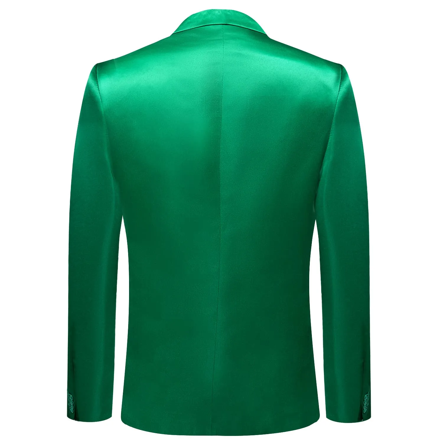 Hi-Tie Blazer Forest Green Party Solid Top Men Suit