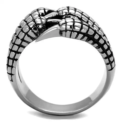 High polished (no plating) Stainless Steel Ring with No Stone for Women Style TK1881