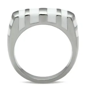 High polished (no plating) Stainless Steel Ring with No Stone for Women Style TK231