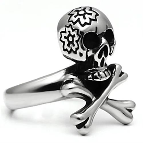 High polished (no plating) Stainless Steel Ring with No Stone for Women Style TK667