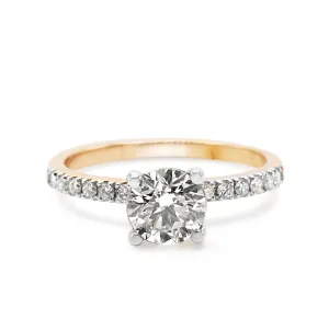 IGI Certificated 1.06ct Solitaire Brilliant Diamond Ring