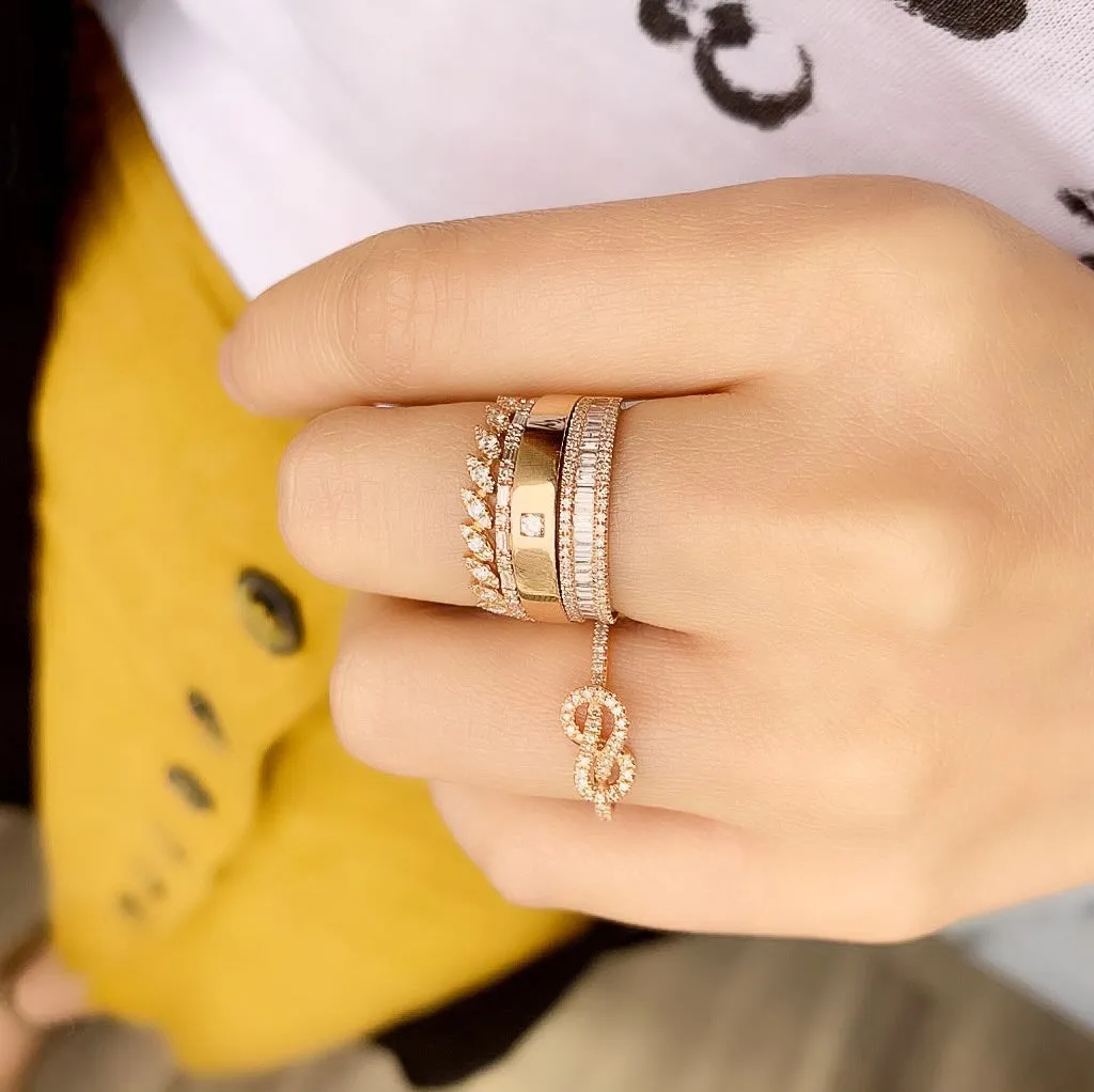 Infinity Love Knot Ring