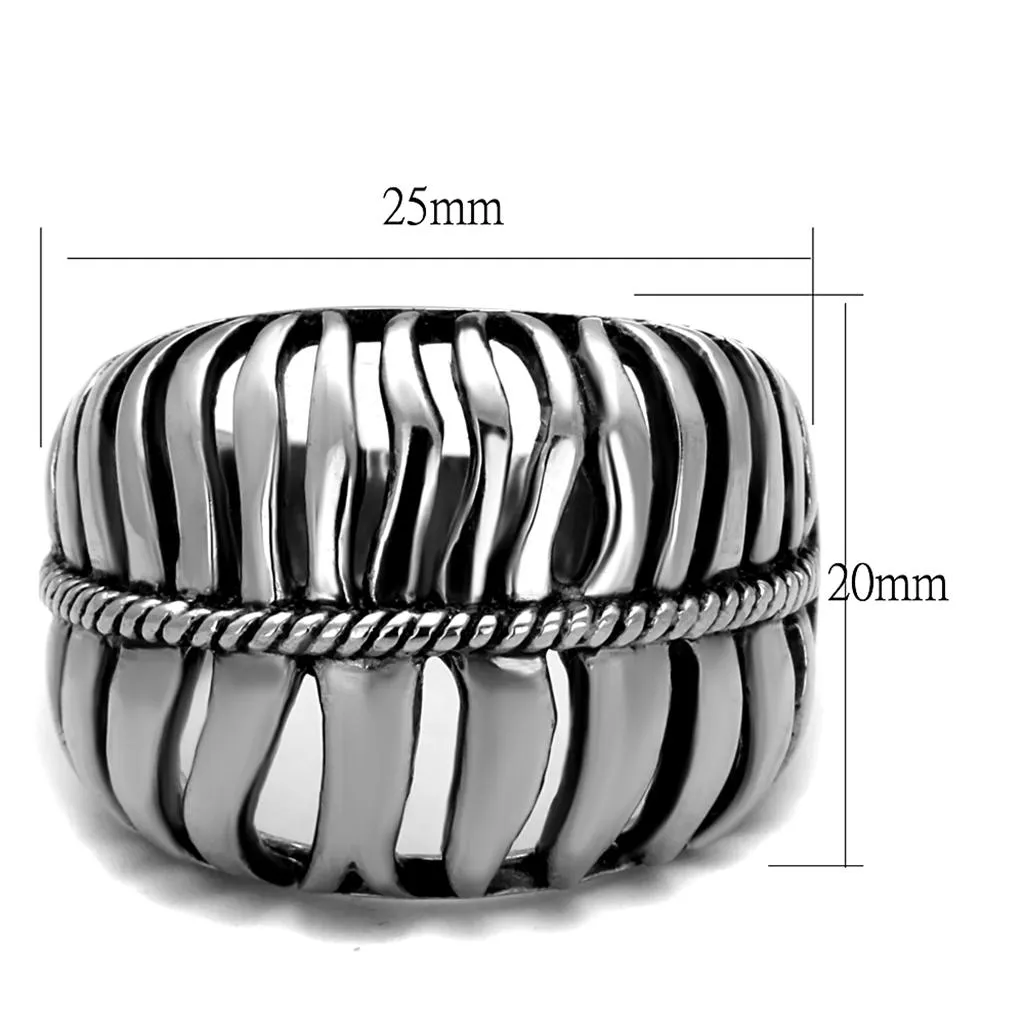 JetSteel Men's Epoxy Ring