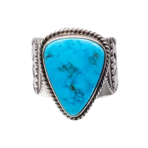 Kingman Turquoise Ring | L.P.