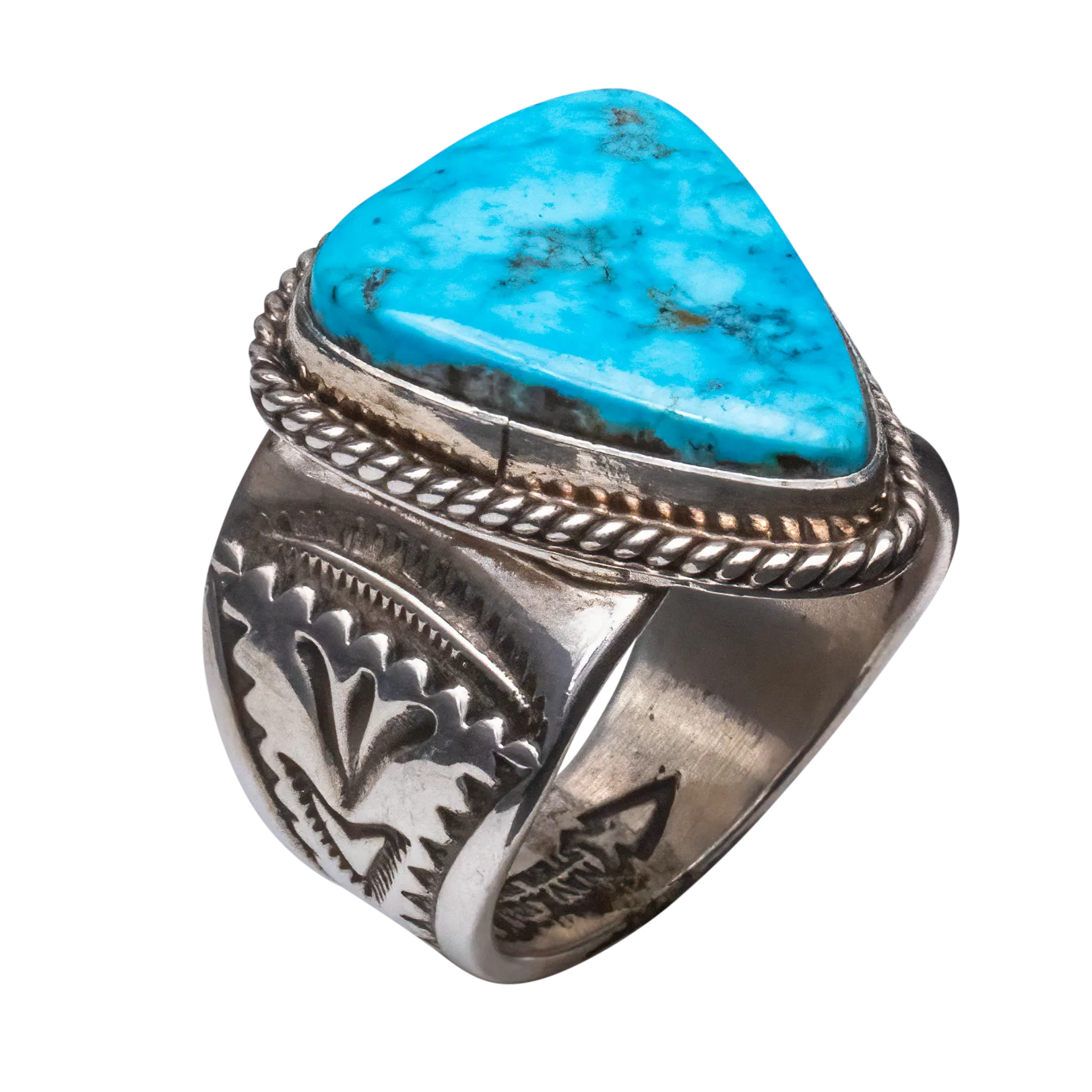 Kingman Turquoise Ring | L.P.