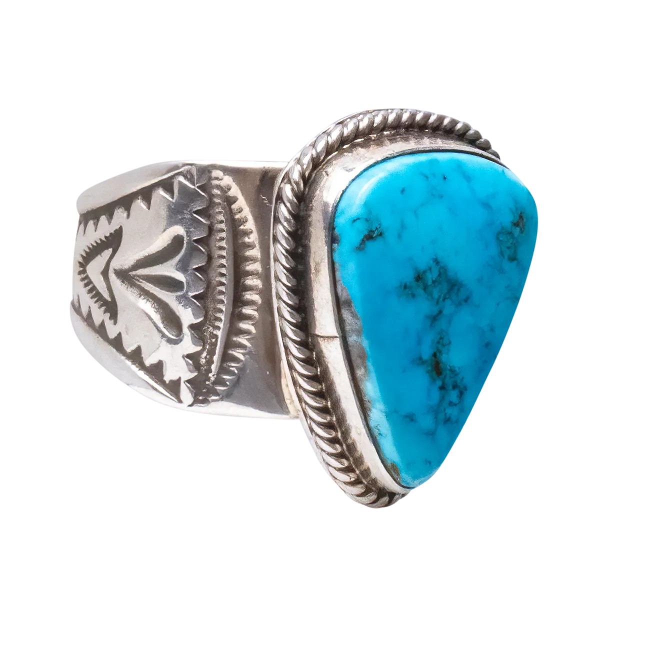 Kingman Turquoise Ring | L.P.