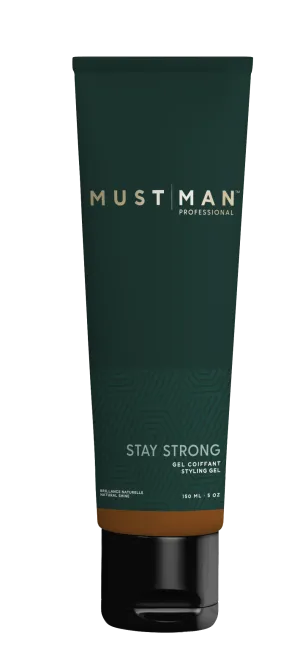 Must Man Stay Strong - Styling Gel , 5 Oz.