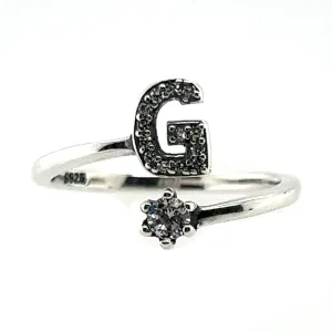 Elegant Letter G Ring, RG3 Series, Perfect for Gifting