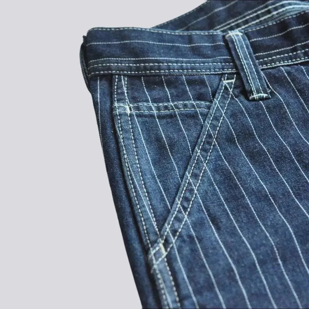 Selvedge men's slim jeans