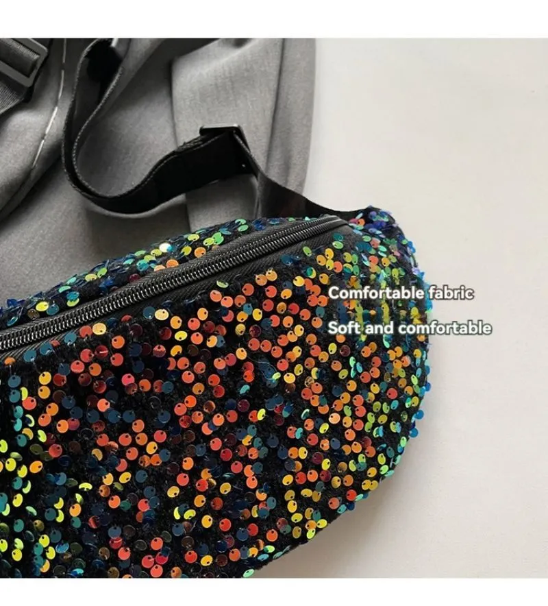 Sequin shoulder bag for women- King Stone Brothers and Co™️