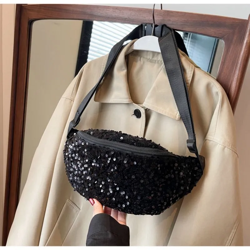 Sequin shoulder bag for women- King Stone Brothers and Co™️