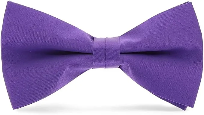 Vittorio Farina Men's Satin Bow Tie in Gift Box