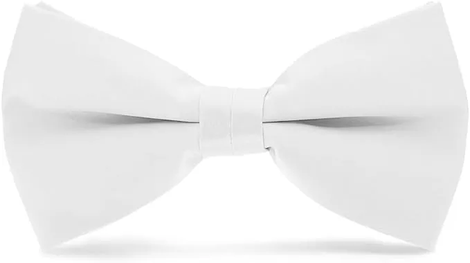 Vittorio Farina Men's Satin Bow Tie in Gift Box