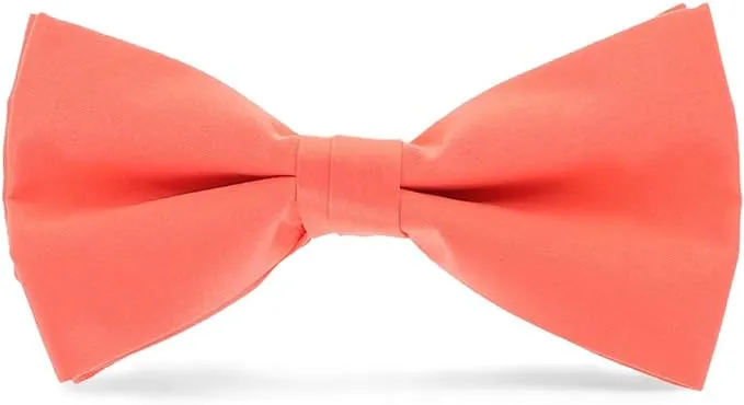 Vittorio Farina Men's Satin Bow Tie in Gift Box