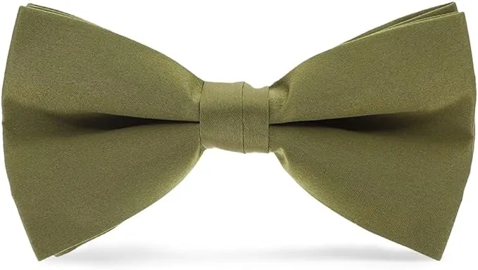 Vittorio Farina Men's Satin Bow Tie in Gift Box