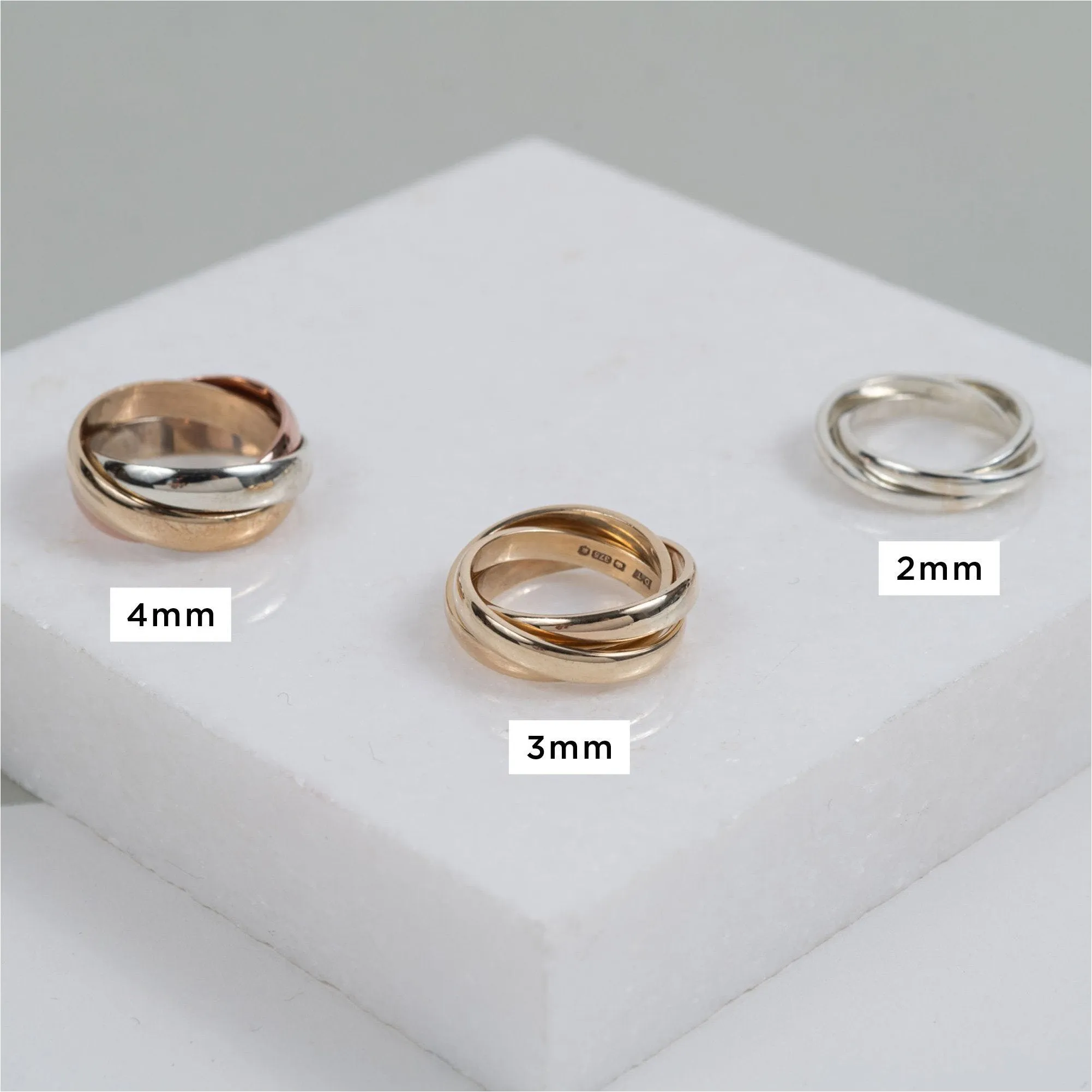 Walton Rose Gold Russian Wedding Ring 4mm