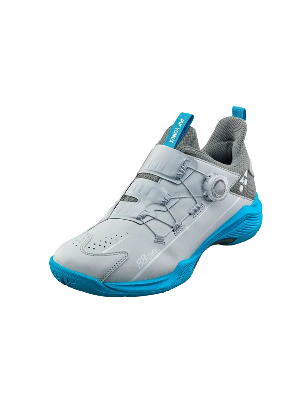 Yonex Power Cushion 88 Dial 2 Unisex Badminton Shoes (Turquoise/Gray)